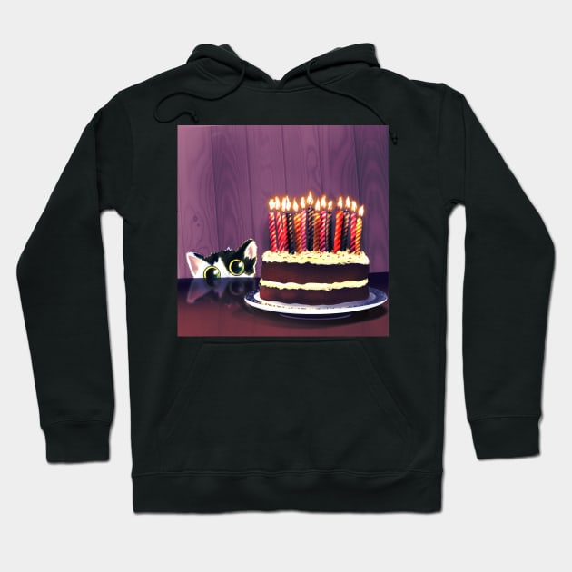 I love cake! Hoodie by Prita_d